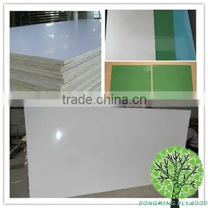 High Quality 3mm White High Gloss Melamine Plywood thumbnail-1