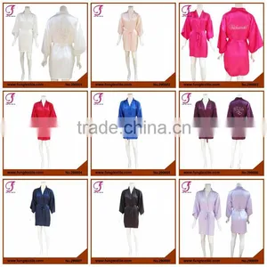 290507 Women Short Silk Sleepwear for Bride thumbnail-6