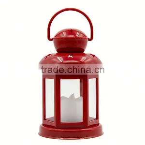 Promotion Poppas BS10 Classic ABS Plastic Cheap Colorful Decoration Hurricane Lantern,Antique Awesome Candle Lantern thumbnail-1
