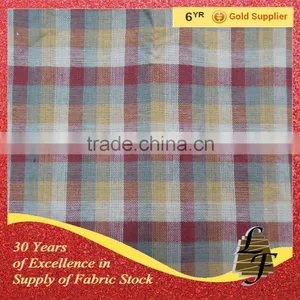 21S- 100% Cotton Yarn Dyed Shirting Stock Fabric(2242) thumbnail-1