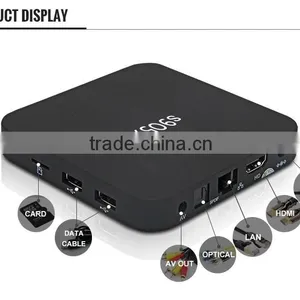 JUNUO 2016 Amlogic S905x A53 Quad Core Android 6.0 Marshmallow 2g 8g Google tv Box thumbnail-2