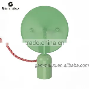 New Design Wall Lamp, Green Wall Light With Braided Wire Power Cord thumbnail-5