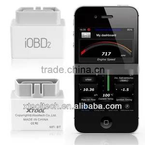 Xtool IOBD2 Obd2 Bluetooth Scan Device IOS&Android Supported thumbnail-1