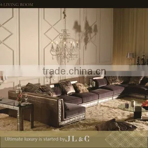 2014 Best Selling Crystal Tea Table, Solid Wood Coffee Table, JT14-94 From China Supplier-JL&C Furniture thumbnail-1
