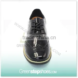 2015 Fashion Black Pu Leather Men Shoes, Leather Shoes For Men thumbnail-3