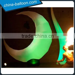 Charming Decorative Inflatable Lighting Moon / Giant Inflatable Led Moon thumbnail-2