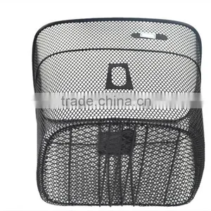 Black Steel Front Bicycle Basket HAOCHI Basket 002 003 thumbnail-6