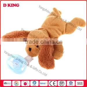 Wholesale Custom Baby Supplies Clip Plush Animal Dog Safe Material thumbnail-1
