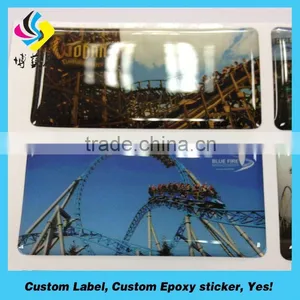 Custom 3d Epoxy Dome Sticker Clear (M-EP216) thumbnail-6