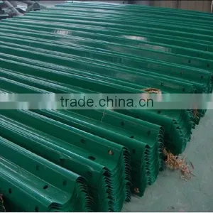 Blue and Green Color Low Price High Quality Galvanized Guardrail for Sale thumbnail-4