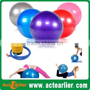 Eco Anti Burst Fitness Yoga Exercise Ball With Customized Logo thumbnail-1
