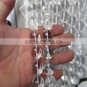 Handmade Clear White Crystal Round Beads Necklace for Sale thumbnail-1