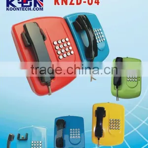 Emergency Telephone Loud Speaking Weatherproof Phone for Heavy Dust Area KNZD-04 Auto-dial Emergency Telephone thumbnail-3