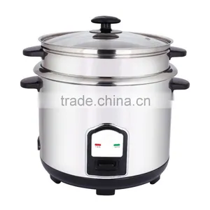 2.8L Stainless Steel Rice Cooker With Mirror Polish Surface thumbnail-1