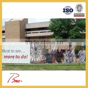 Full Color Printing Hanging Promotional Mesh Banner thumbnail-2