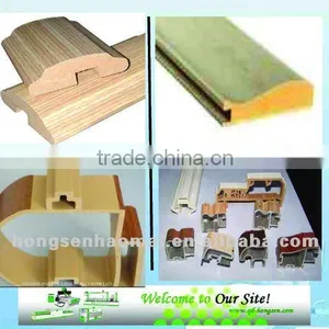 HSHM300BF-A PVC and Vennner Profile Laminating Machine With Hot Melt Glue and Cold Glue thumbnail-1