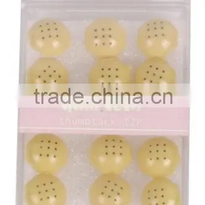 Eco-Friendly,Safe & Easy Handle Feature and Lovely Plastic Thumbtack thumbnail-1