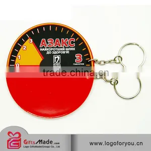 Trade Assurance Supplier 3D Rubber Custom Keyring thumbnail-1