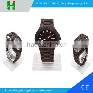 Hot Selling Japan Movement Quartz Wood Watch thumbnail-1