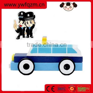 Hand Carved Wooden Model Car Set Toy for Kids thumbnail-1