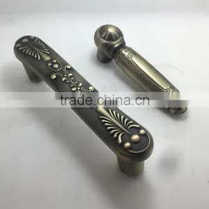 2015 Newest Hot Sale Wood Door Lock in China Lock Wholesale Market AB Sample Door Handle thumbnail-1
