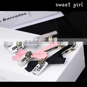 Fashion Style China Custom Elegant Warm Soft Hair Clips -f105 thumbnail-4