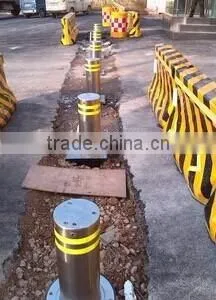 Automatic Hydraulic Rising Round Bollard thumbnail-4