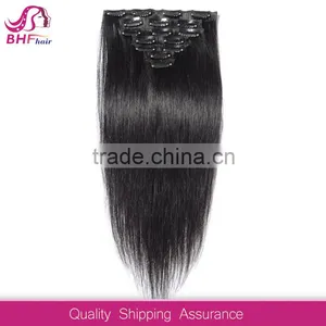 100 Real Remy Human Hair Extension Clip Ons thumbnail-4