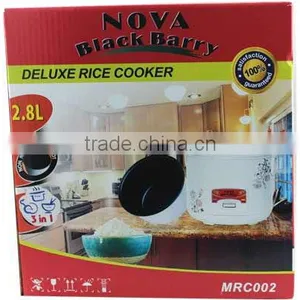 2016 Cheap Price Hot Sale Cooking Appliances Rice Cooker MRC002 White 1.8L Rice Cooker thumbnail-5
