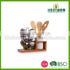 Spice Jar With Utensil Holder Wholesale thumbnail-4