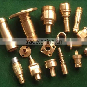Small Batches CNC Machining Turning Brass Parts With High Polished Rapid Prototyping thumbnail-1