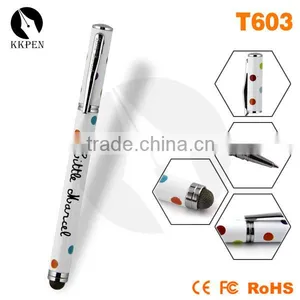KKPEN Custom Logo Super Thin Ballpoint Touchscreen Stylus Pens thumbnail-2