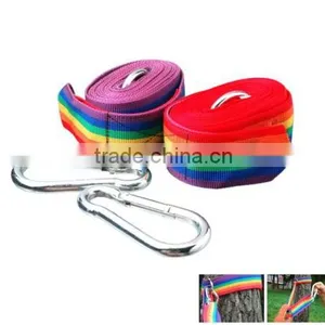 Rainbow Safety System Rope-Style Stansport Polyester Hammock Hanging Straps thumbnail-3
