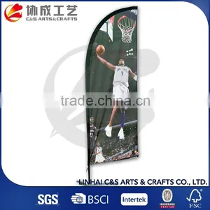 Hot Sale Promotion Custom Beach Flags thumbnail-1