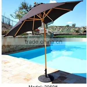 Outdoor Swimming Pool Aluminum Umbrella thumbnail-1