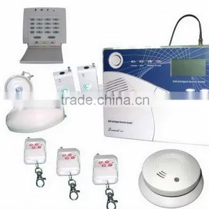 Wireless Burglar Alarm System With LCD Screen and 10 Seconds Automatic Message Recording thumbnail-1