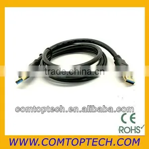 Basics USB 3.0 A-Male to A-Female Extension Cable USB 3.0 A Male to A Male Cable Black thumbnail-1