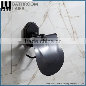Customized From India Covered Zinc Alloy ORB Finishing Bathroom Accessories Wall Mounted Toilet Paper Holder thumbnail-2