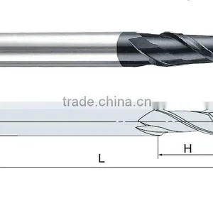 650 Low Price Gold Kinfe 2 Flutes Corner Radius Square End Mills thumbnail-1