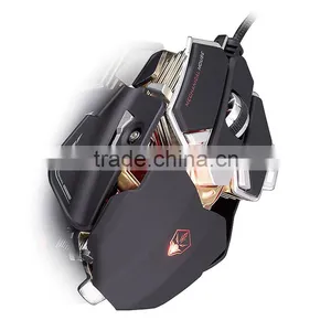 LUOM G10 10 Buttons 4 Colors DPI Adjustable Optical USB Wired Mouse thumbnail-5