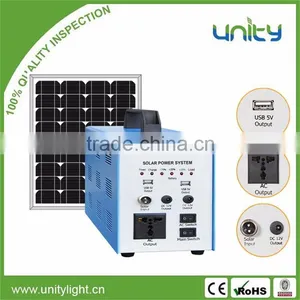 Unity Popular 50W Solar Panel Portable Complete Set thumbnail-1