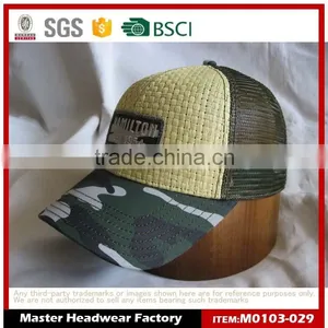 Stylish Custom Camo Trucker Cap With Logos thumbnail-1