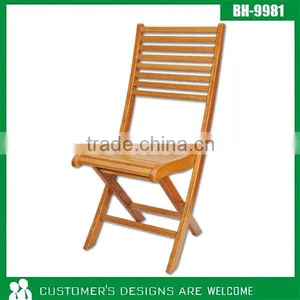 Bamboo Outdoor Chair, Cheap Outdoor Chair, Outdoor Dining Chair thumbnail-2