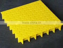 FRP Checker Plate Grating FRP Gutter Cover Plate thumbnail-1