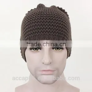 Custom Plain Beanie Slouch Winter Hat thumbnail-1