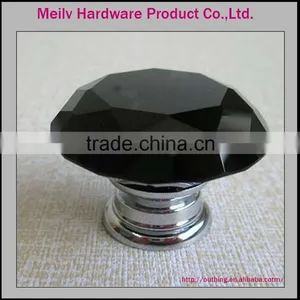 2016-2017 Kitchen and Cuoboard Cabinet Fancy High Quality Black Crystal Knobs thumbnail-1