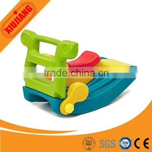 Slide and Music Rocking Integrated Outdoor Rocking Horse for Baby thumbnail-6