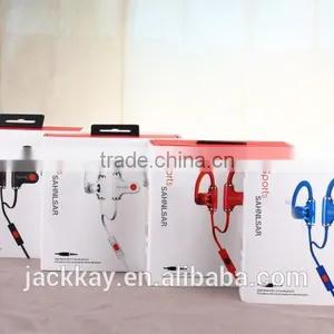 Ear-hook Competitive Good Quality Earphones Cable Wired Headphone Mobile WP Headsets With Mic thumbnail-6