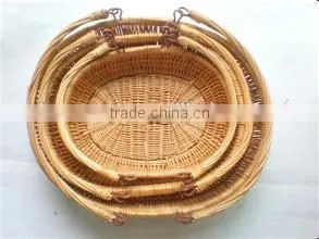 Chinese Willow Made Basket Sets for Flower or Food Storage thumbnail-1