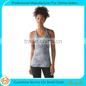 Ladies Custom Fitness Women Tank Top Women Gym Singlet thumbnail-1